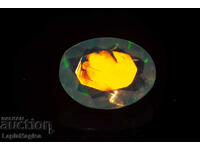 Faceted Ethiopian Opal 0.42ct Oval Cut #4