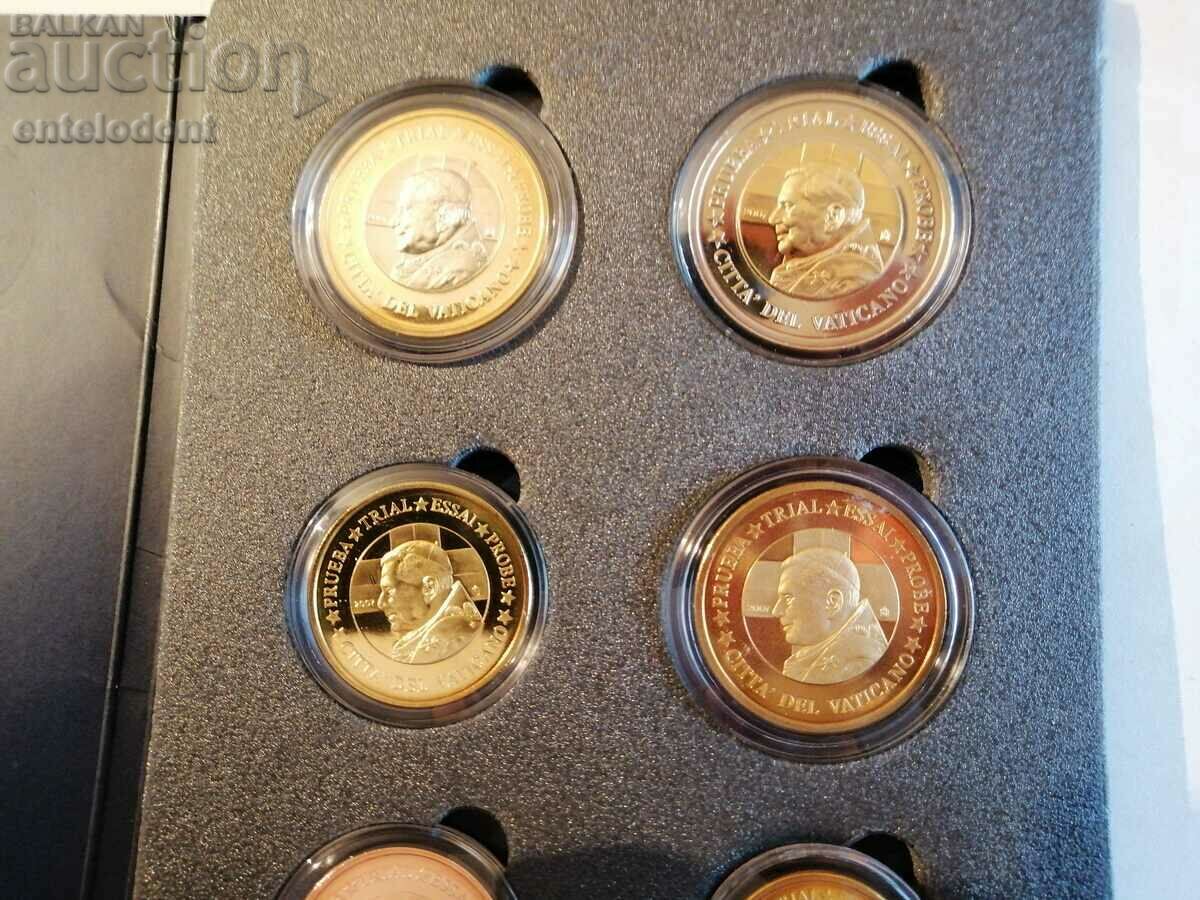 Euro Set 2007 Vatican SAMPLE - 5 Euro Set 2007 Vatican SAMPLE - 5