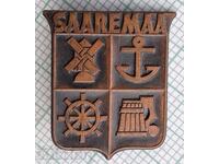 11911 Badge - USSR cities - Saaremaa - Estonia