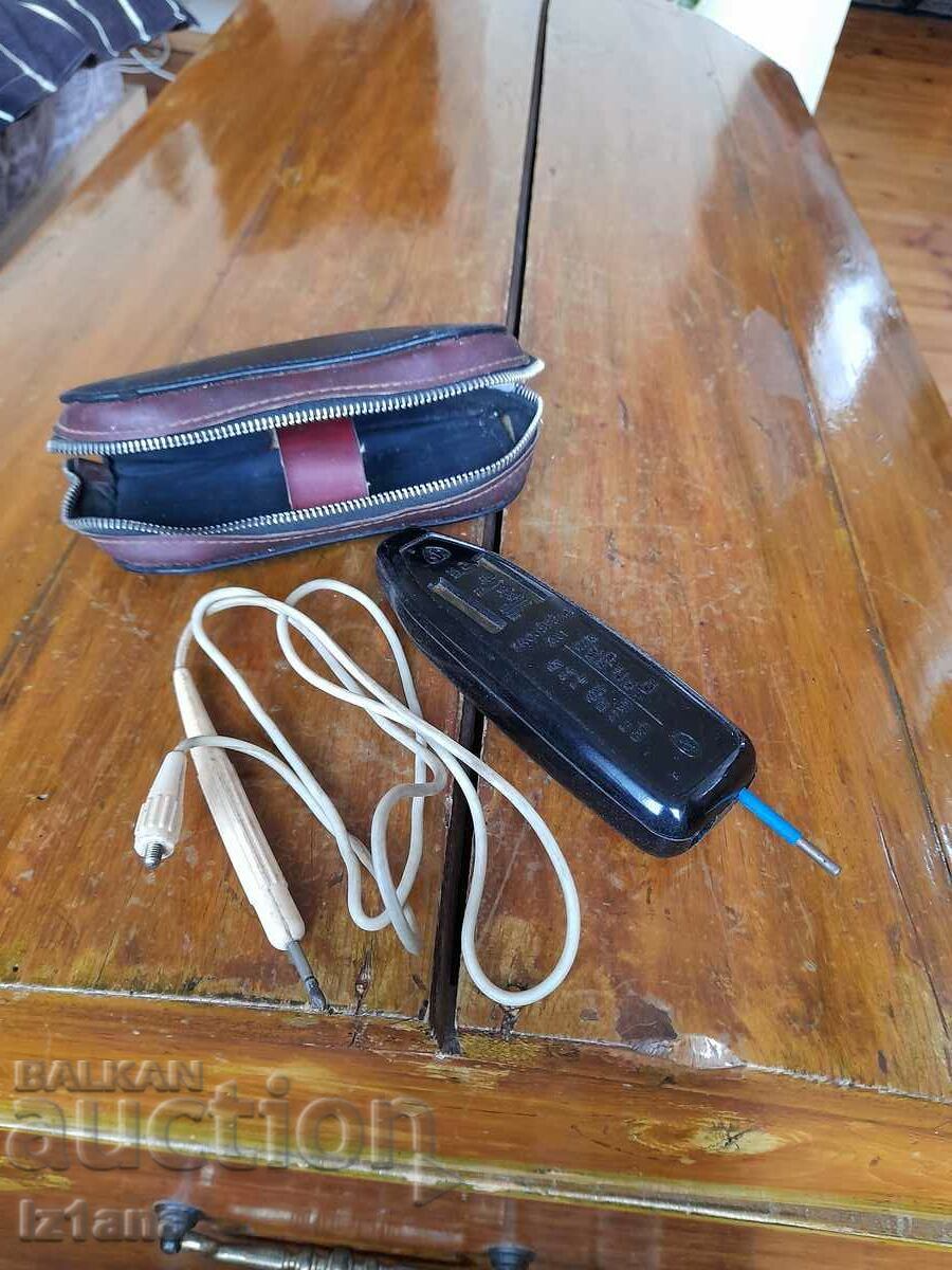 An old voltage tester An old voltage tester