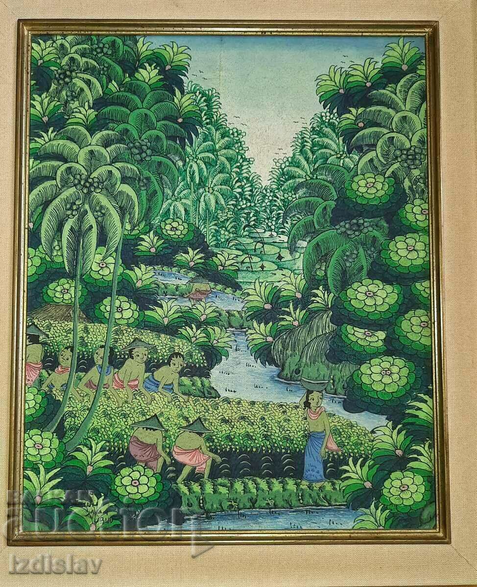 Παράδοση Ζωγραφική μπαλινέζικη παραδοσιακή ζωγραφική