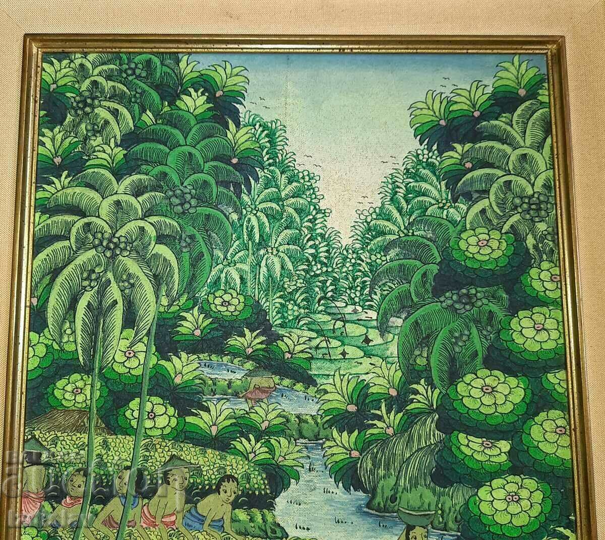 Painting Balinese traditional painting - 6 Painting Balinese traditional painting - 6