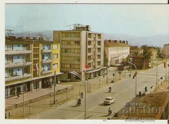 Κάρτα Bulgaria Blagoevgrad Boulevard "NY Vaptsarov" *