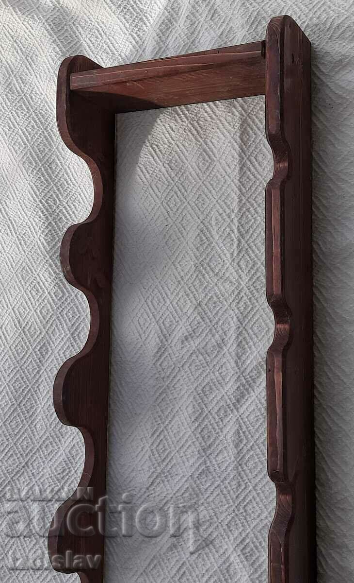 Ξύλινη σχάρα κρασιού. - 6 Ξύλινη σχάρα κρασιού. - 6