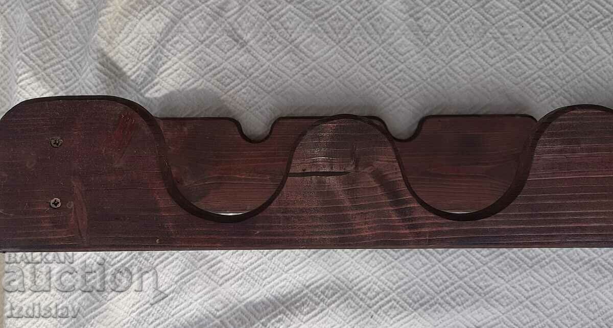 Ξύλινη σχάρα κρασιού. - 7 Ξύλινη σχάρα κρασιού. - 7