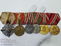 Рядка опълченска колотка медали медал княжество царство