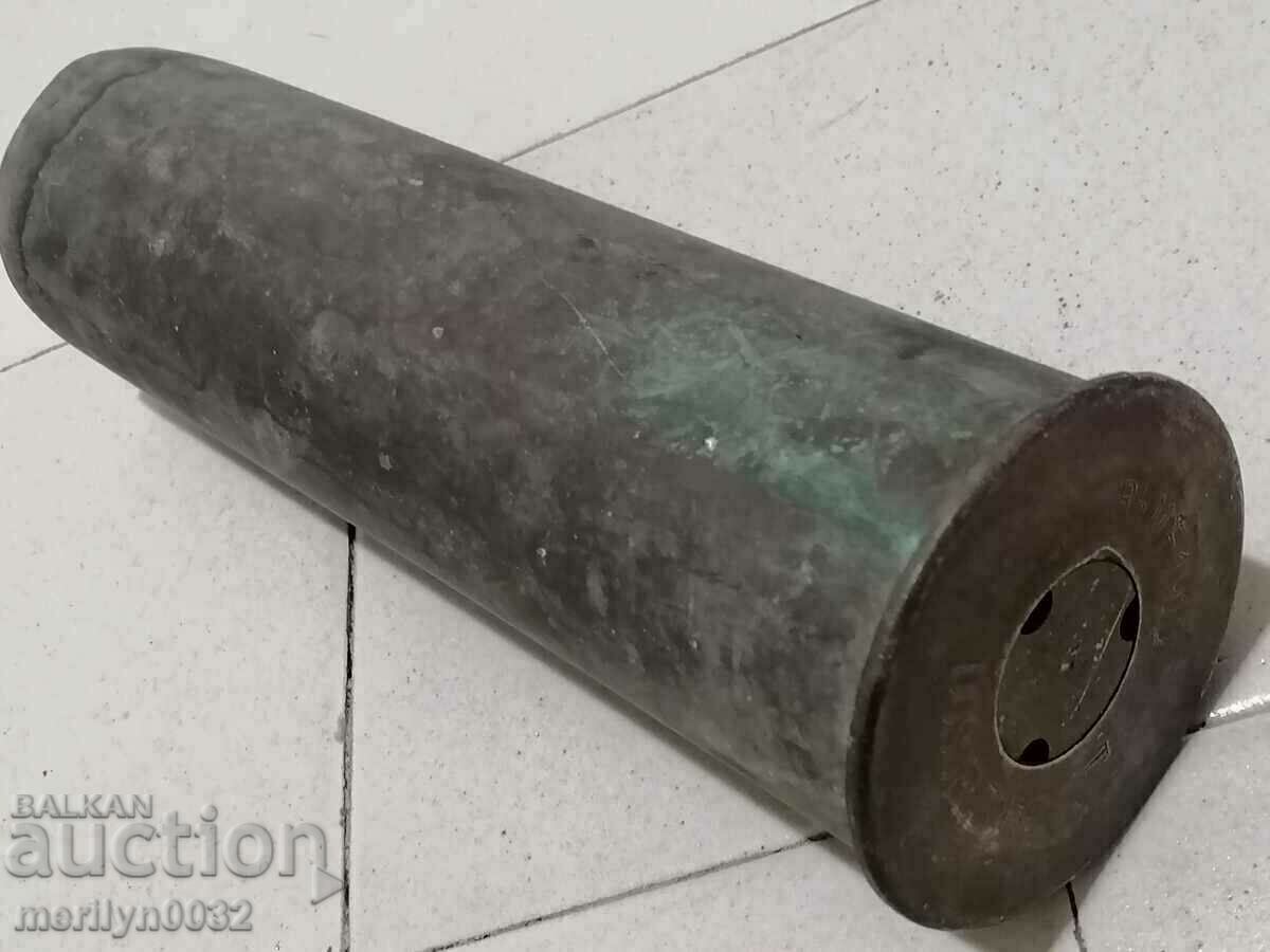 Shell case 1913 DUSSELDORF Balkan War cannon WW1 with price 89.00 BGN | € 45.50 Shell case 1913 DUSSELDORF Balkan War cannon WW1 with price 89.00 BGN | € 45.50