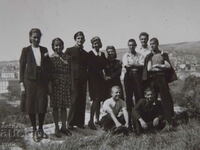 Φωτογραφία: Veliko Tarnovo. Μαθητές του Tsarevets - δεκαετία του '40 του XX αιώνα.