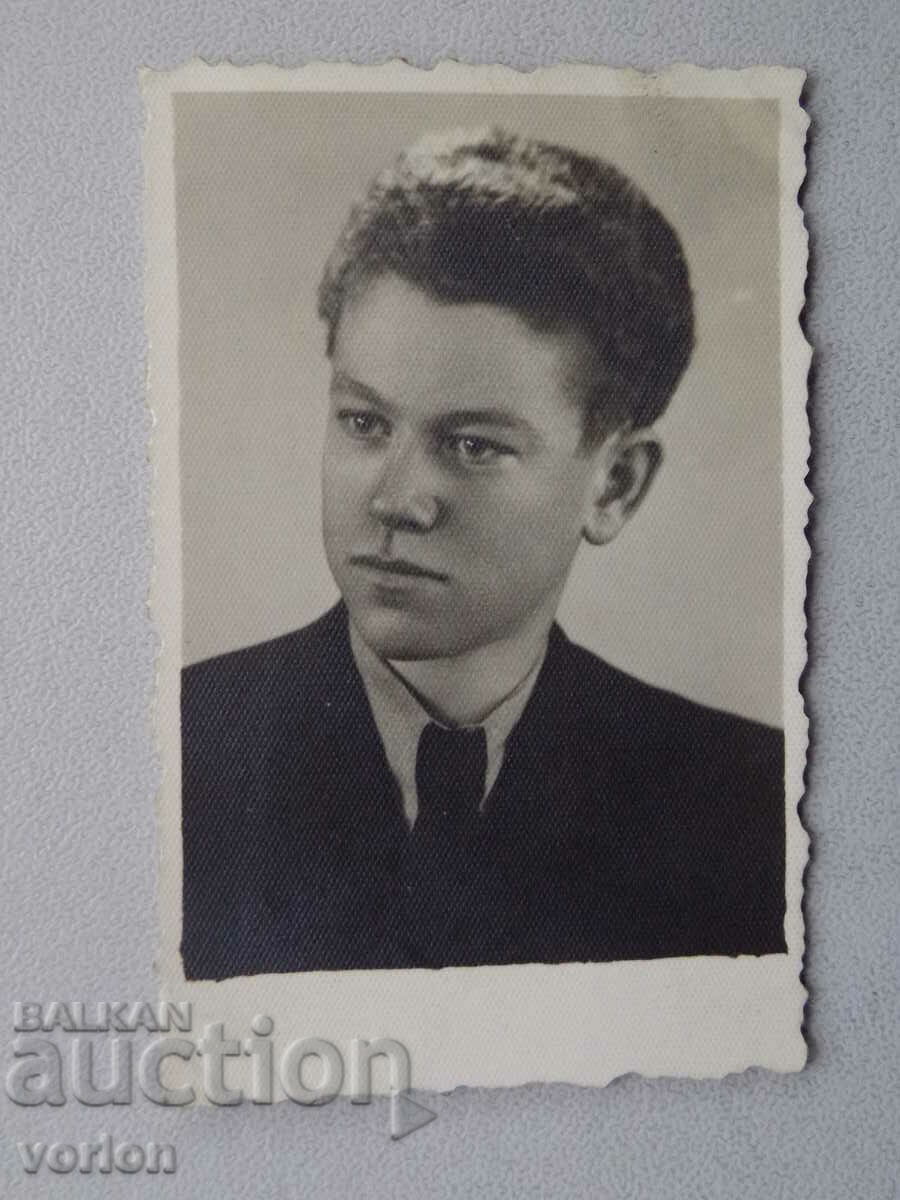 Снимка Ученик във Велико Търново.  – 40-50-те г. ХХ в.