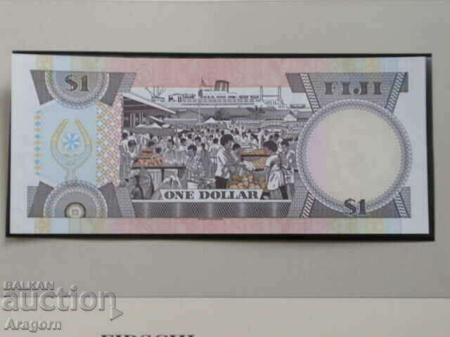 Auction  Fiji $1 1987; Fiji
