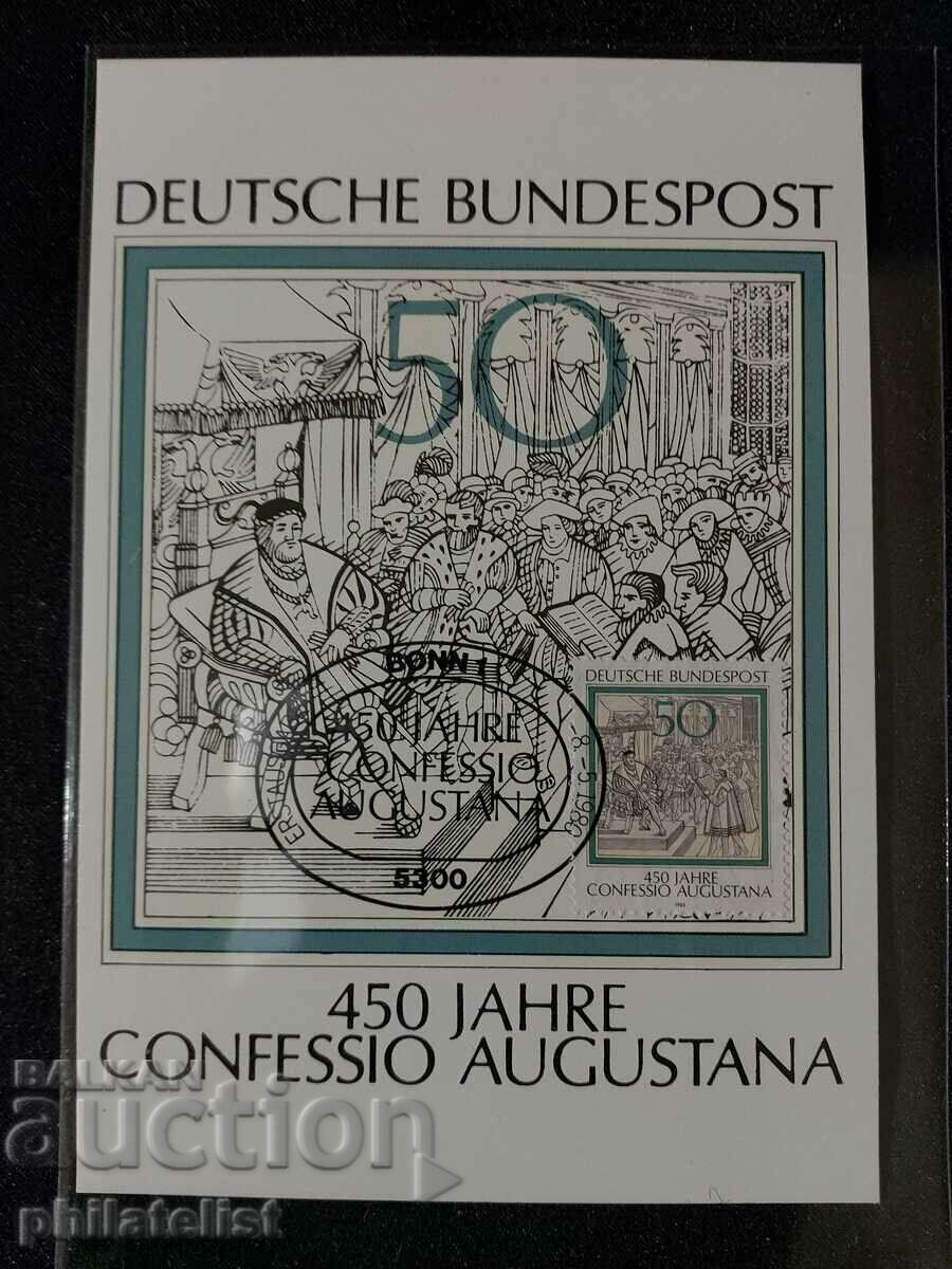 German Post - 1980 - Card Maximum