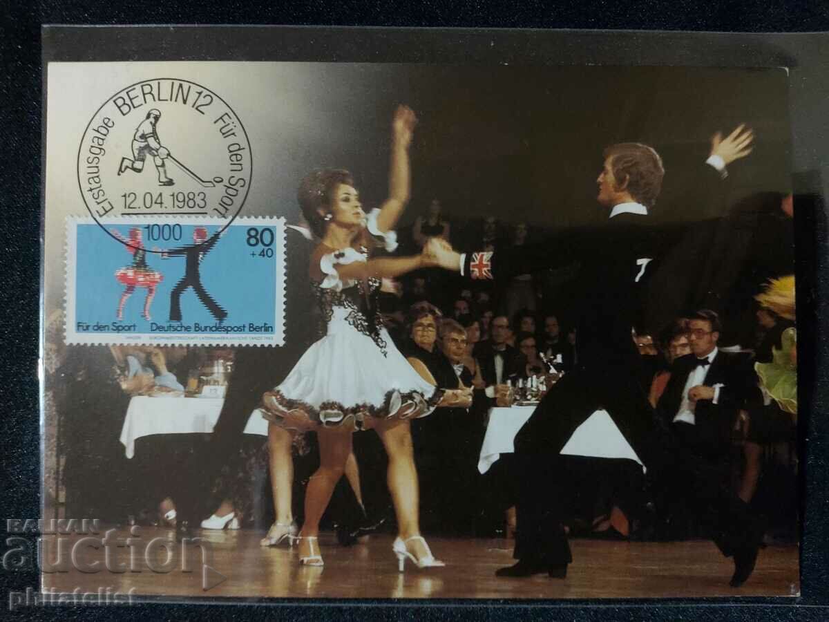 Deutsche Post - Berlin - 1983 - Card Maximum