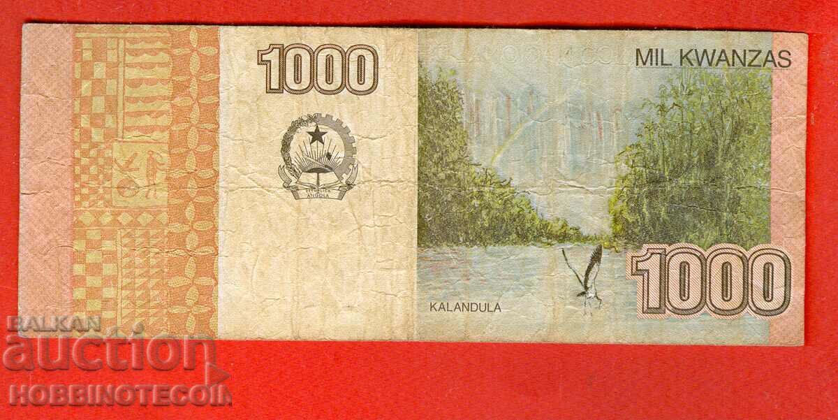 ANGOLA ANGOLA 1000 1 000 τεύχος Kwanza - τεύχος 2012 - 1 με τιμή 9.99 BGN | € 5.11 ANGOLA ANGOLA 1000 1 000 τεύχος Kwanza - τεύχος 2012 - 1 με τιμή 9.99 BGN | € 5.11