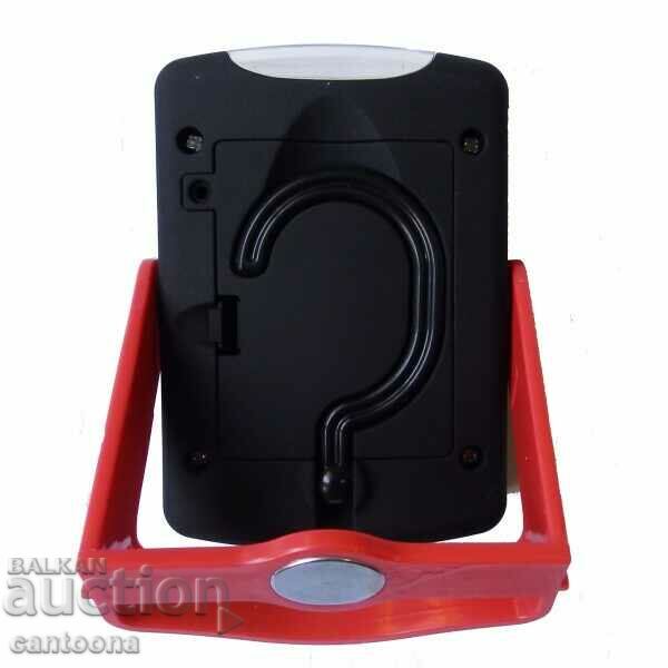 LED flashlight with magnet, hook and stand 20+3 LEDs with price 4.98 BGN | € 2.55