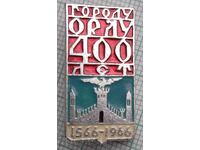 11962 Badge - 400 years city of Orel - Russia