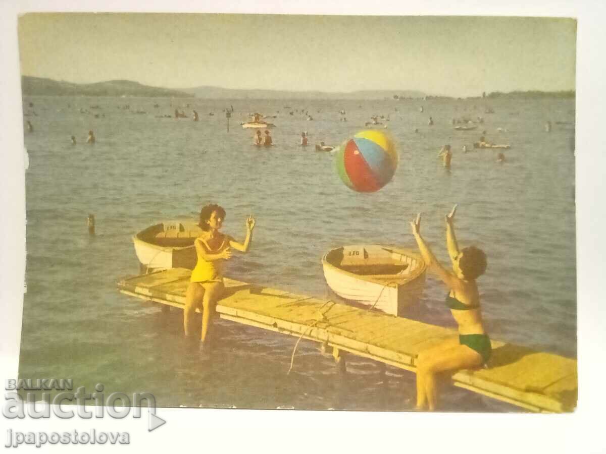 παλιά καρτ ποστάλ - Balaton