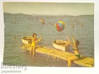 old postcard - Balaton