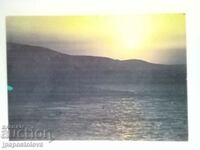 παλιά καρτ ποστάλ - βουλγαρική ακτή της Μαύρης Θάλασσας