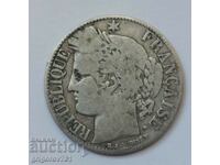 1 Franc Silver France 1881 A - Silver Coin #39