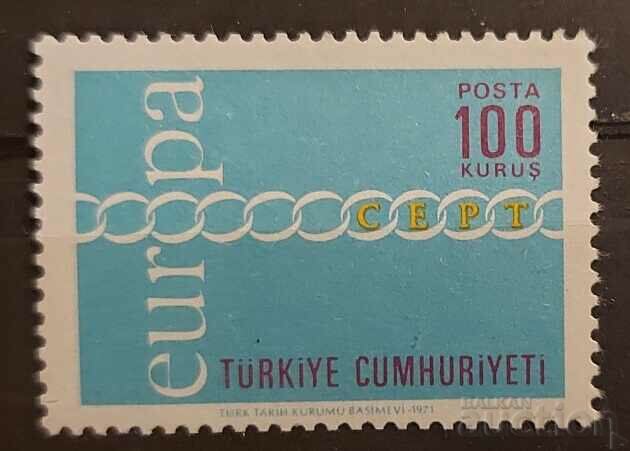 Turkey 1971 Europe CEPT MNH