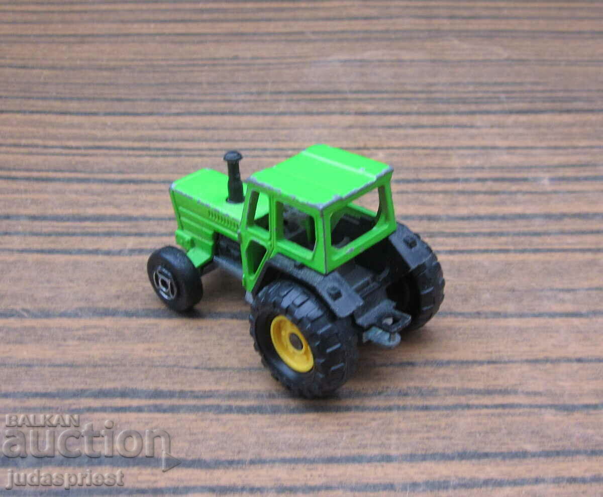Auction majorette old metal tractor model toy Auction majorette old metal tractor model toy