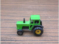 majorette old metal tractor model toy