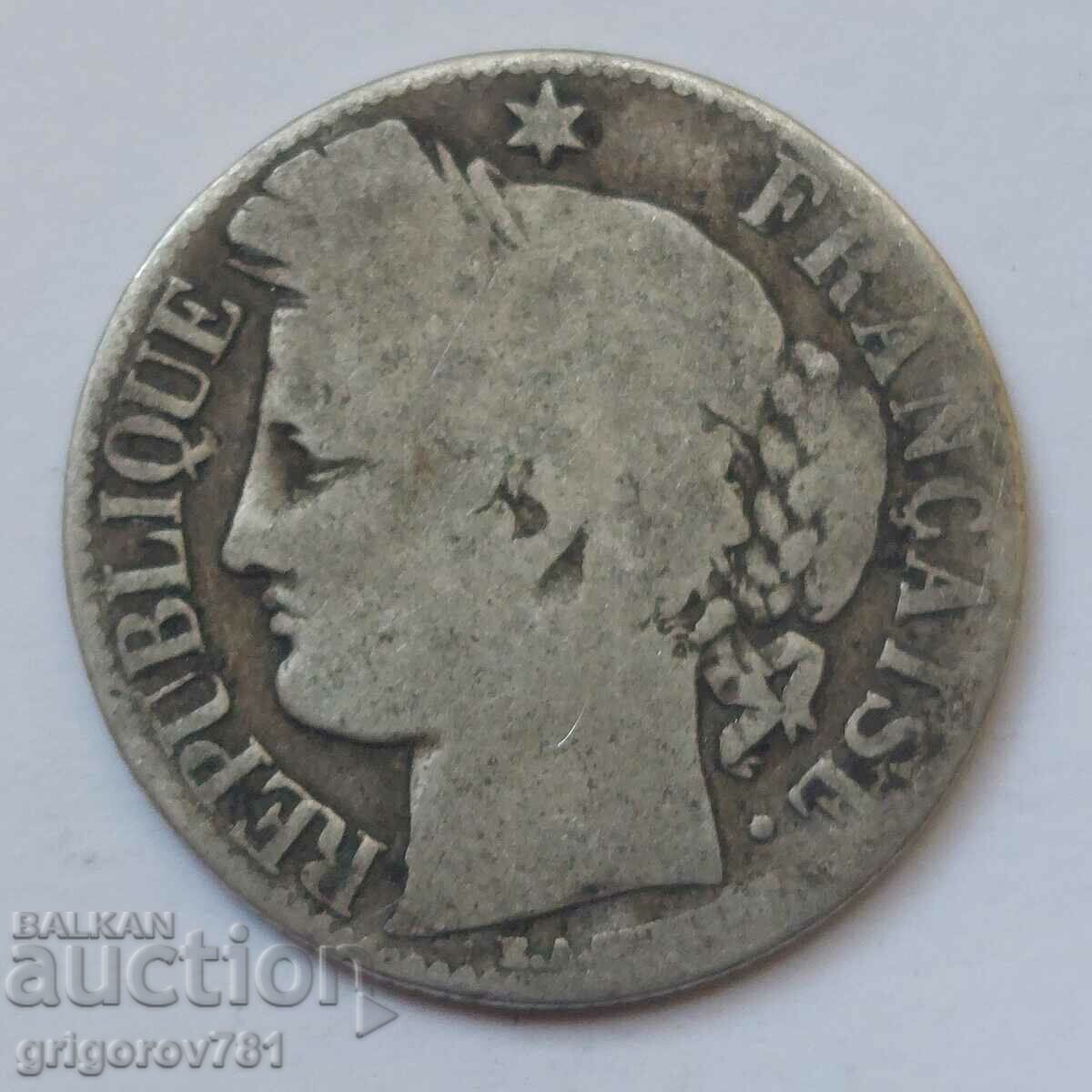 1 Franc Argint Franța 1872 K - Monedă de argint #53