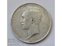 1 franc argint Belgia 1910 - monedă de argint #62