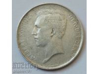 1 франк сребро Белгия 1913 -  сребърна монета №63