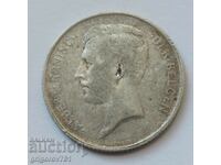 1 франк сребро Белгия 1912 -  сребърна монета №65