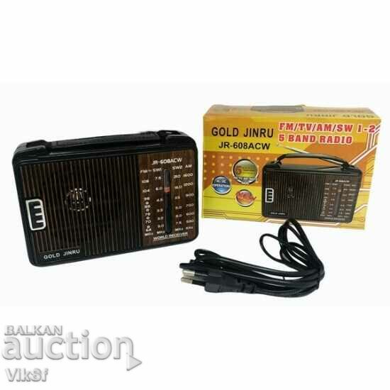 Multiband Radio/Tranzistor/ JINRU JR-608ACW
