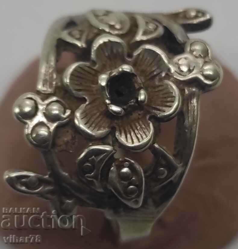 VERY BEAUTIFUL SILVER RING with price 46.99 BGN | € 24.03
