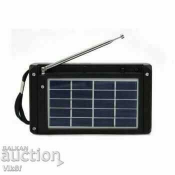 Auction Solar radio with bluetooth USB and flashlight FP 90006/9007BT-S Auction Solar radio with bluetooth USB and flashlight FP 90006/9007BT-S