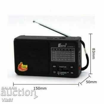 Solar radio with bluetooth USB and flashlight FP 90006/9007BT-S - 5 Solar radio with bluetooth USB and flashlight FP 90006/9007BT-S - 5