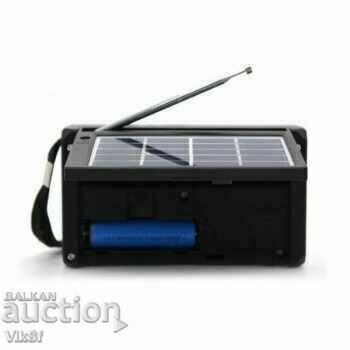Solar radio with bluetooth USB and flashlight FP 90006/9007BT-S - 6 Solar radio with bluetooth USB and flashlight FP 90006/9007BT-S - 6