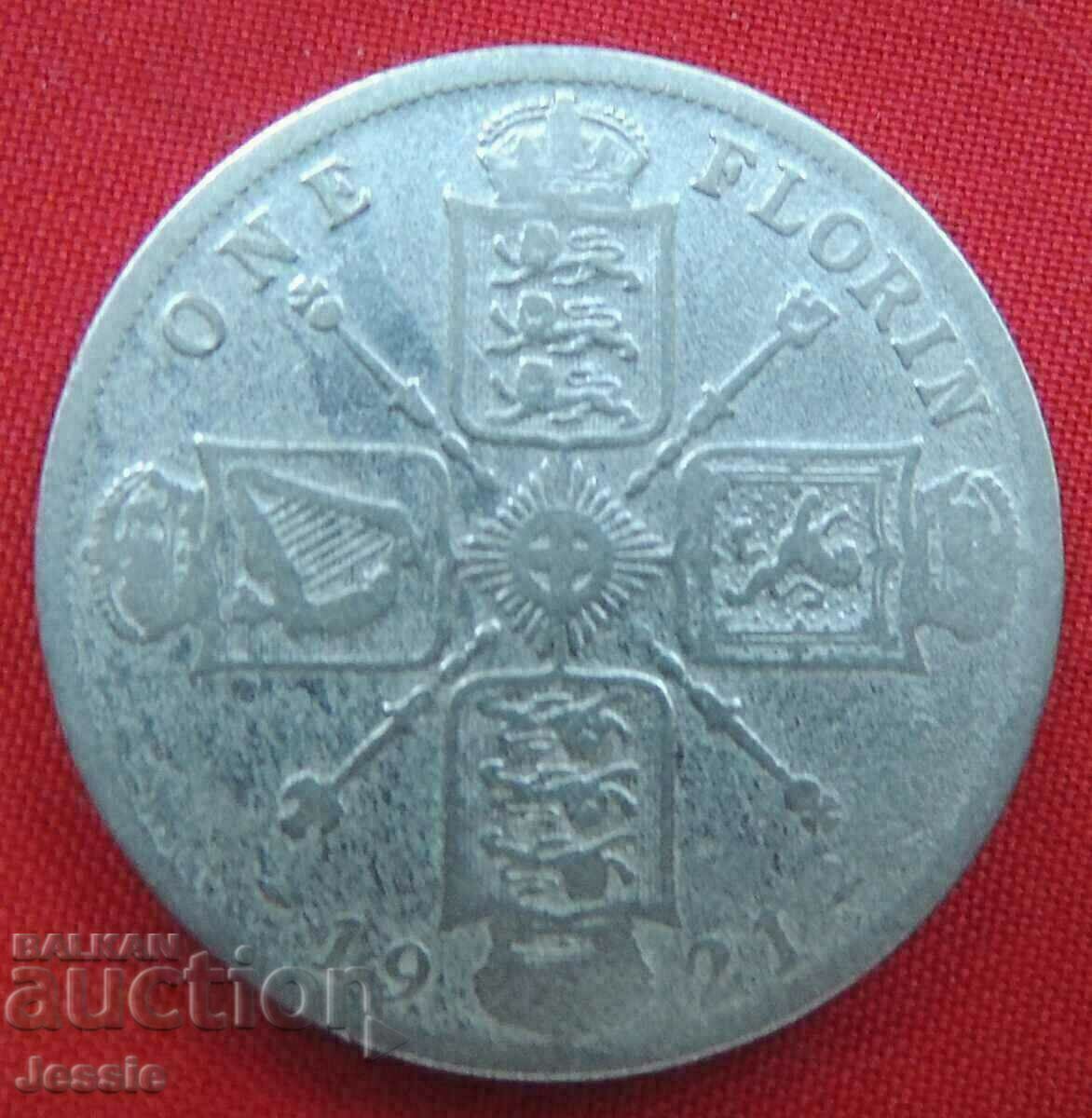 1 Florin 1921 Great Britain George V