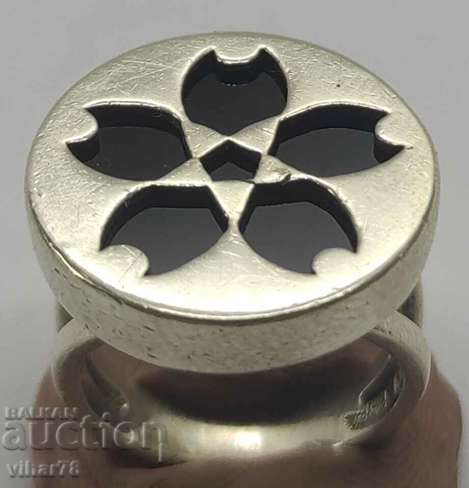 Auction MARK SILVER RING Auction MARK SILVER RING