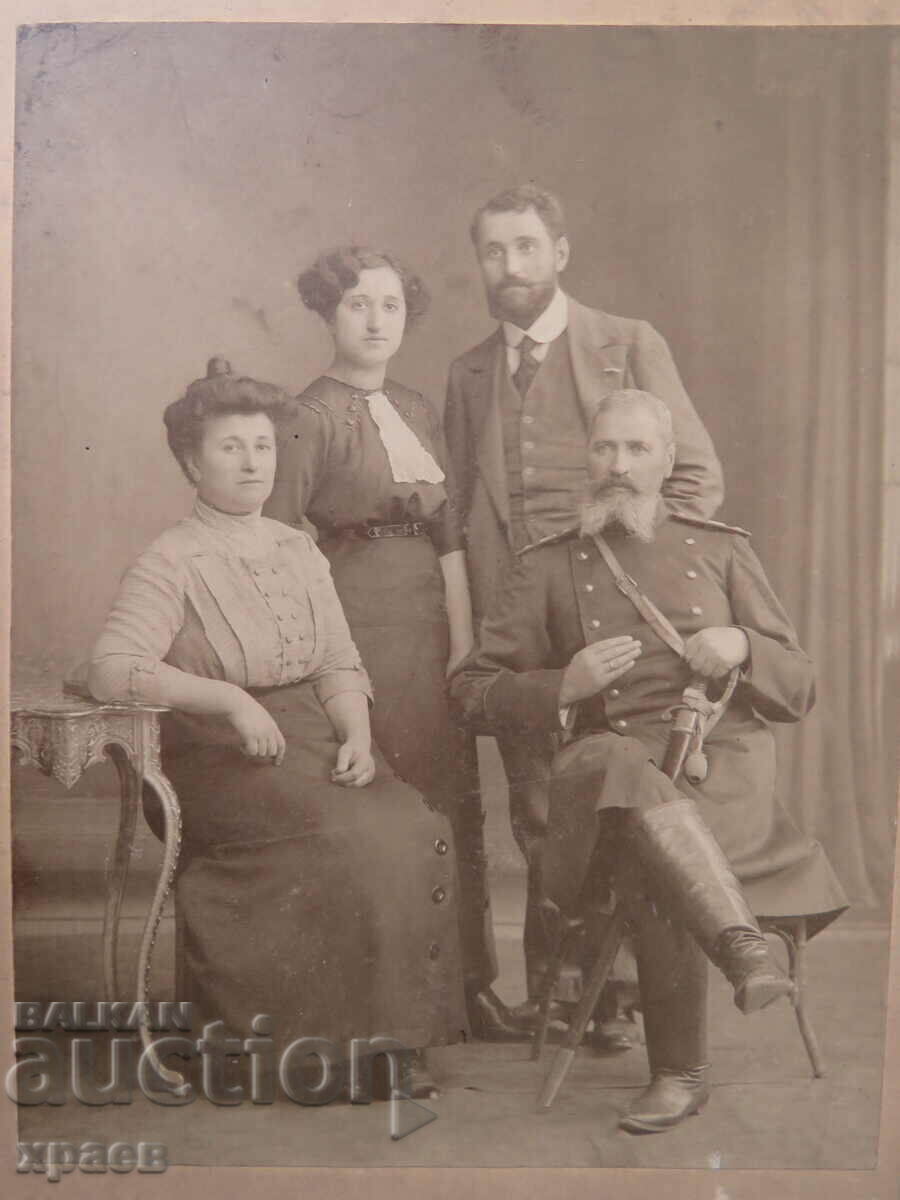 OLD PHOTO - CARDBOARD - LARGE 025