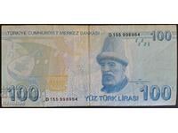 100 Lira 2009, Turkey