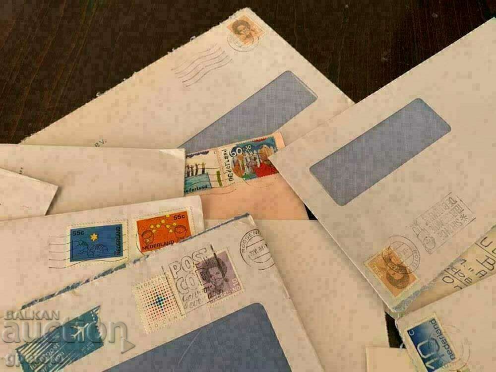 Used Envelopes to Netherlands - 12 Pieces with price 2.00 BGN | € 1.02 Used Envelopes to Netherlands - 12 Pieces with price 2.00 BGN | € 1.02
