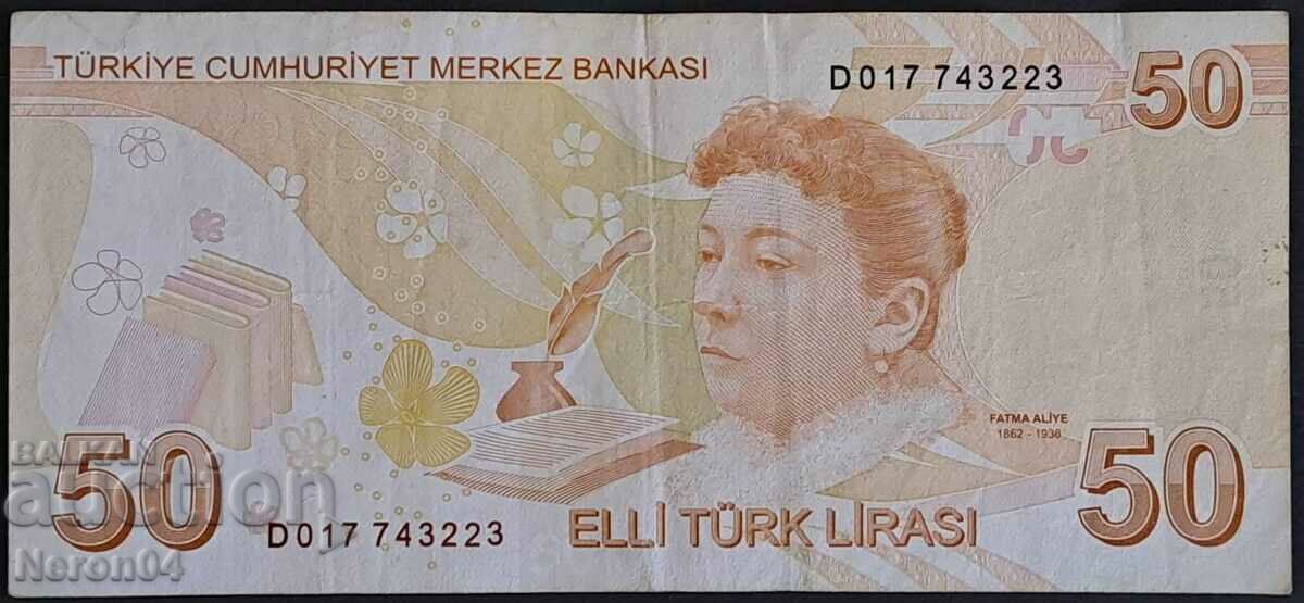 50 Lire 2009, Turcia