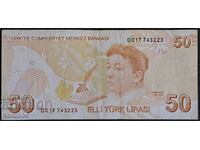50 Lira 2009, Turkey