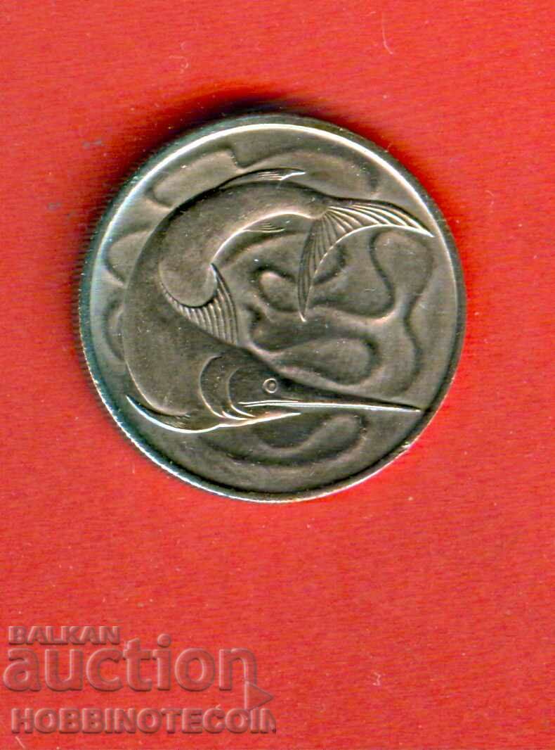 SINGAPORE SINGAPORE - 20 Cent issue - issue 1967 NEW UNC with price 4.99 BGN | € 2.55 SINGAPORE SINGAPORE - 20 Cent issue - issue 1967 NEW UNC with price 4.99 BGN | € 2.55