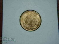 10 Franci 1914 Elveția /1/ - AU/Unc (aur)