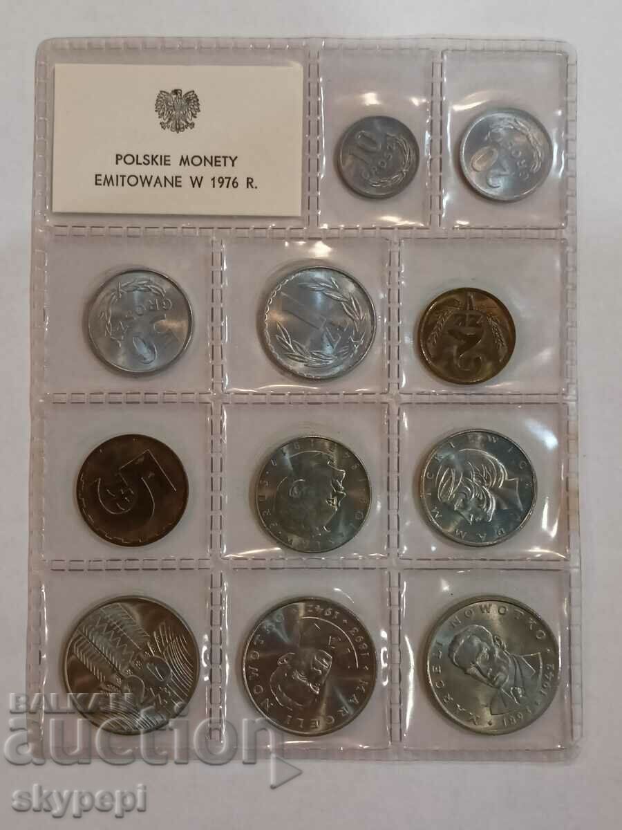 Emisiune de monede poloneze W 1976 R