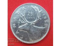 25 цента 1952 Канада