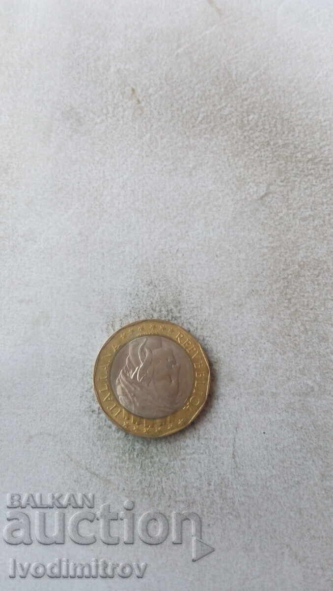 Italy 1,000 liters 1997 with price 2.45 BGN | € 1.25