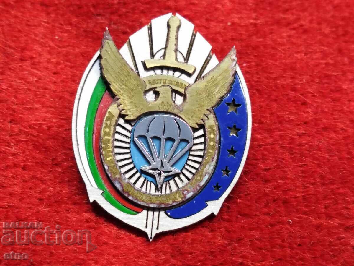 AIR FORCE PARACHUTE BADGE, BULGARIAN PARACHUTE TROOPS, NATO, badge - 5