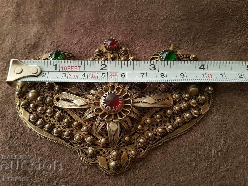 Vazrozhdensky Silver KUSTEK MEDALLION FILIGRAN pafti - 7 Vazrozhdensky Silver KUSTEK MEDALLION FILIGRAN pafti - 7