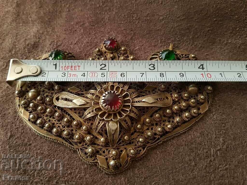 Vazrozhdensky Ασημένιο KUSTEK MEDALLION FILIGRAN πάφτη - 7 Vazrozhdensky Ασημένιο KUSTEK MEDALLION FILIGRAN πάφτη - 7